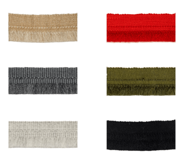 10018-27 Jacquard Borte mit strukturierter Oberfläche in verschiedenen Farben