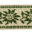 Jacquard Borte mit floralen Ornamenten