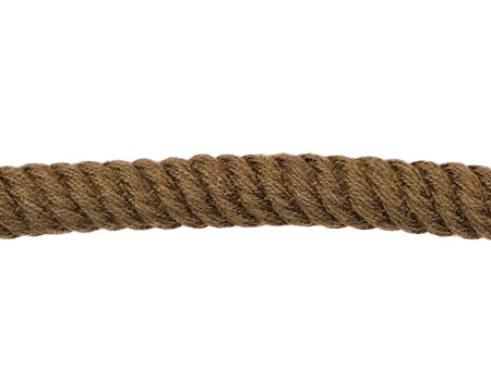 Jacquard Borte mit gedrehtem Seil Design