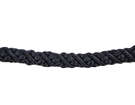 Jacquard Borte mit geschwungenem Design