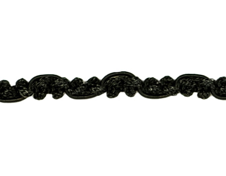 Jacquard Borte mit gewelltem Design