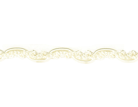 Jacquard Borte mit gewelltem Design