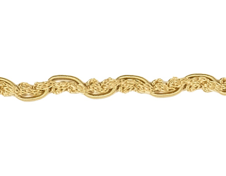 Jacquard Borte mit gewelltem Design