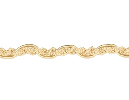 Jacquard Borte mit gewelltem Design