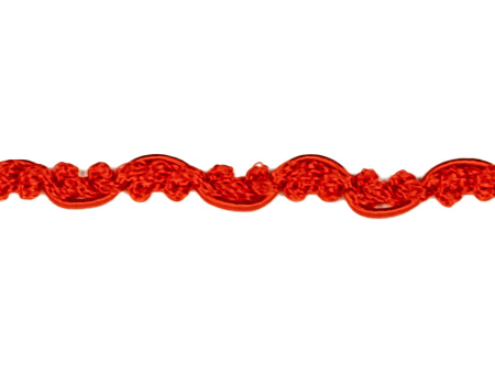 Jacquard Borte mit gewelltem Design