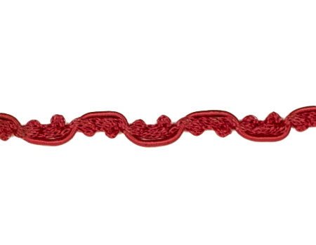 Jacquard Borte mit gewelltem Design