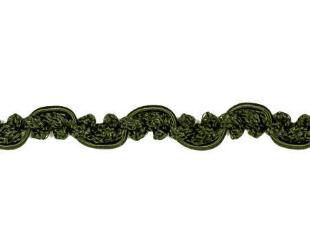 Jacquard Borte mit gewelltem Design