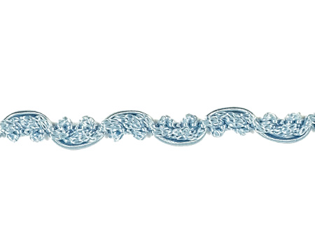 Jacquard Borte mit gewelltem Design