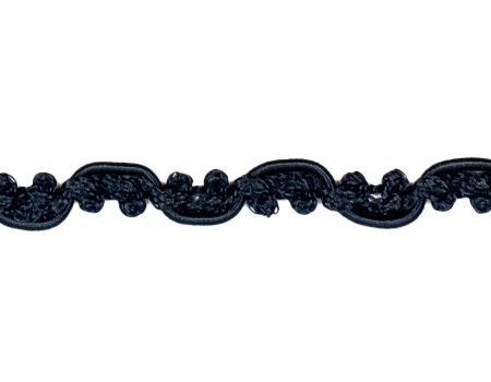 Jacquard Borte mit gewelltem Design