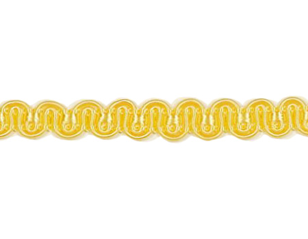 Jaquard Borte mit Wellenlinien