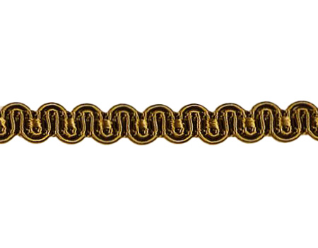 Jaquard Borte mit Wellenlinien