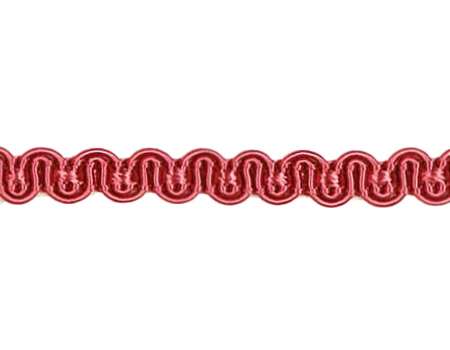 Jaquard Borte mit Wellenlinien