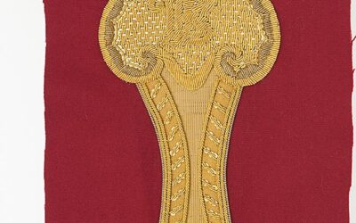 Embleme-Handgestrickt__Oreste-036-XL Hand- oder Maschinengesticktes Emblem
