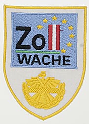 Hand- oder Maschinengesticktes Emblem